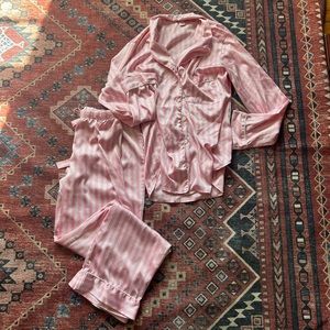 Victorias Secret silk pj lounge set